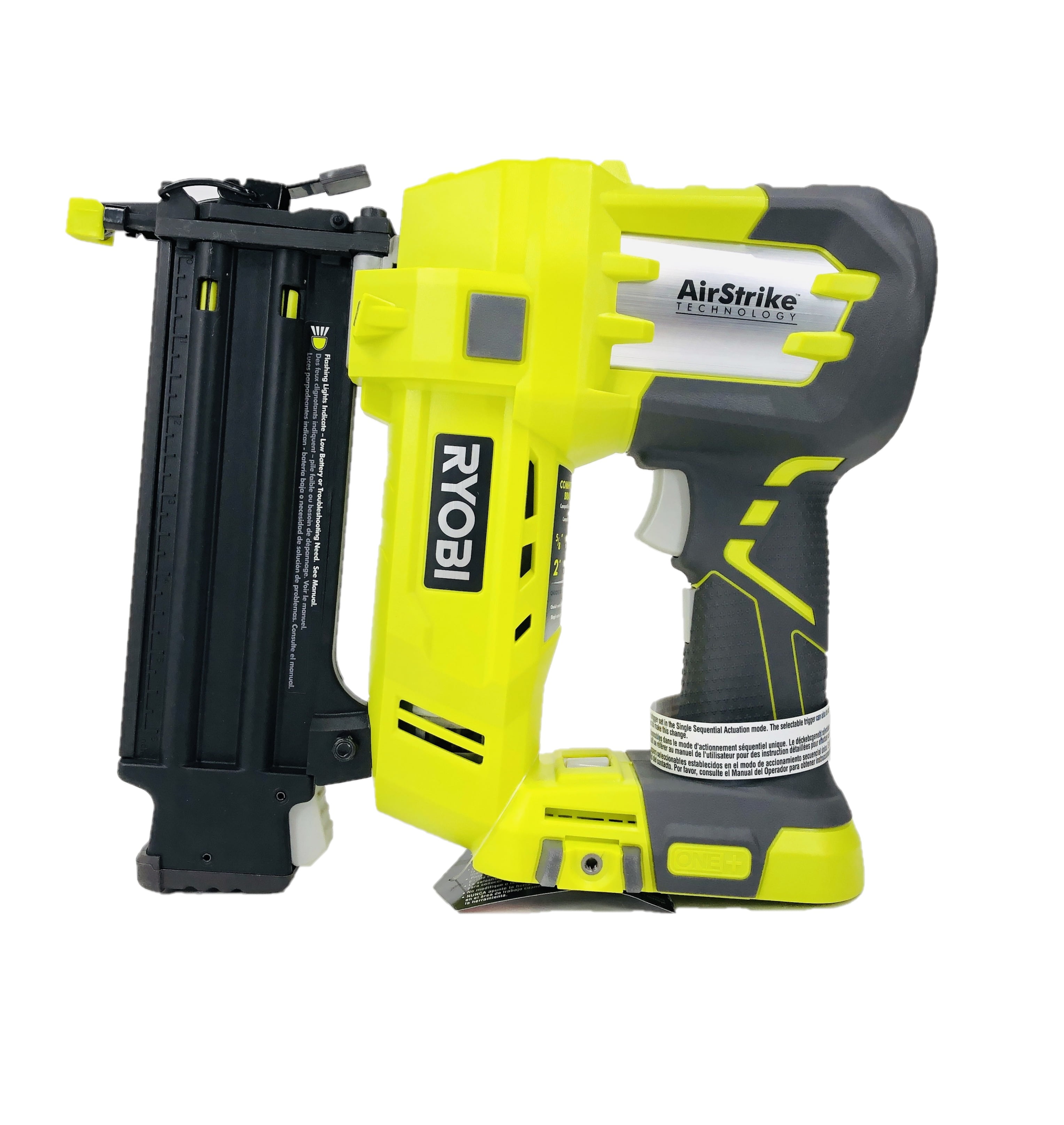 Ryobi 18V ONE+ 18 Gauge Cordless Brad Nailer Kit (Includes: P320 Brad Nailer, P102 Lithium-ion Battery Pack, P118b Charger)