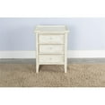 thumbnail image 2 of Sunny Designs Marina White Sand Wood End Table, 2 of 3