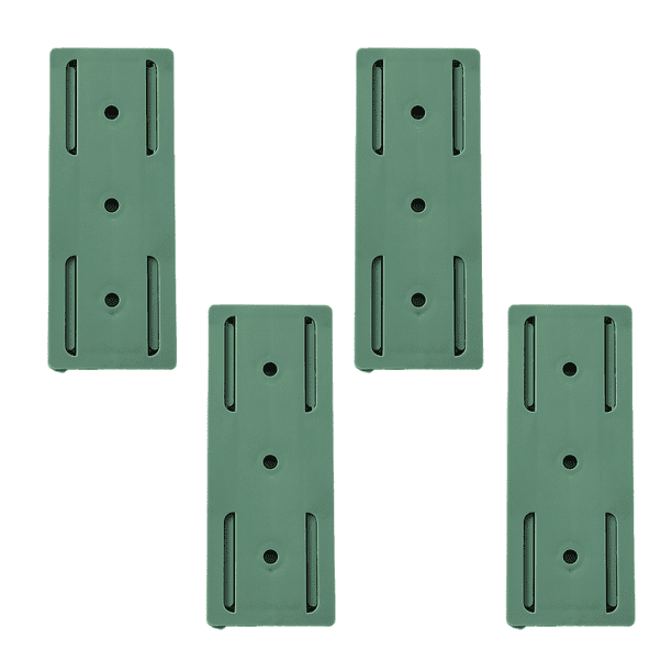 Piezas de herramientas de retención de enchufes sin taladro para retenedores de enchufes de pared de almacenamiento