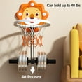 thumbnail image 6 of Indoor Mini Basketball Hoop for Toddlers Kids Boys Bedroom,Adjustable Height,Space-Saving,Christmas Birthday Gifts Toy for Boys,Toddler Toys(Large/Scoring), 6 of 6