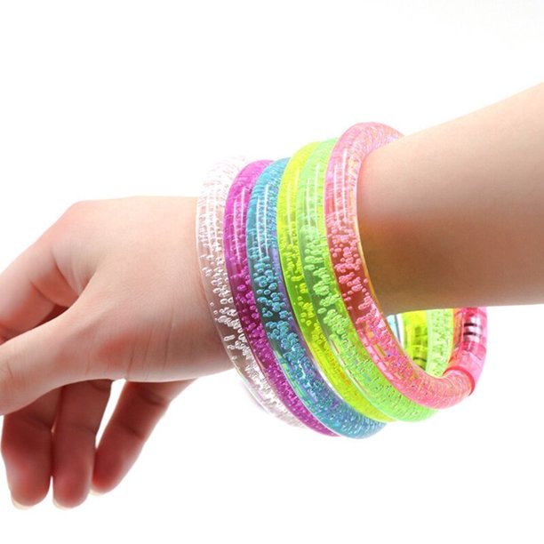 Pulsera de juguete para niños, banda intermitente usable, concierto, accesorios de casa en vivo, fiesta, E65D