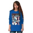 thumbnail image 4 of The Smurfs Cool Kanji Stay Hungry Long Sleeve TShirt Men Women Brisco Brands S, 4 of 6