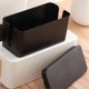 thumbnail image 4 of Plastic wire storage box power cord storage box junction box black, 4 of 5