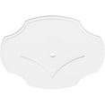 thumbnail image 2 of 40"OD x 2"ID x 14"C x 1"P Percival Architectural Grade PVC Contemporary Ceiling Medallion, 2 of 11