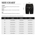 thumbnail image 3 of Fotbe Star Silver Glitter Pantalones Cortos de Pijama para Hombre, Ropa de Dormir, Pantalones de Pijama Cortos para Hombre-X-Large, 3 of 6