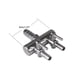 thumbnail image 2 of Inteprter Palanca distribuidora, interruptor de oxígeno de cabeza múltiple de acero inoxidable, bomba de flujo de aire de acuario profesional, accesorios Plantas Artificiales No.2 Inteprter HA042575-02, 2 of 6