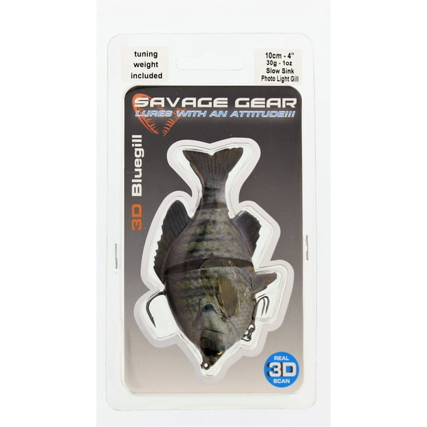 Savage Gear Bss 100 Plg Bluegill Slow Sink Photo Light Gill Lure 4 1oz Walmart Com Walmart Com
