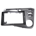 thumbnail image 3 of 9 Inch Car Fascia Radio Panel for 2003-2008 Dash Kit Install Facia Console Bezel Adapter Plate,1 x Car Fascia Radio Panel,silver & black, 3 of 5