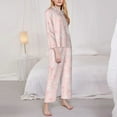 thumbnail image 3 of Gaeub Cute Bunny Women' Long-Sleeve Shirt and Full-Length Bottom Pajama Set Loungewear Soft Pjs Sleepwear Set-Large, 3 of 7