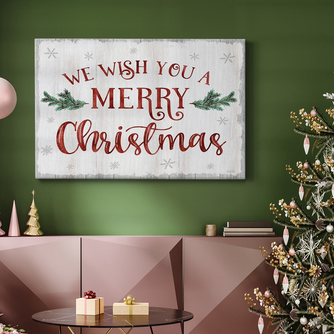 We Wish You- Gallery Wrapped Canvas