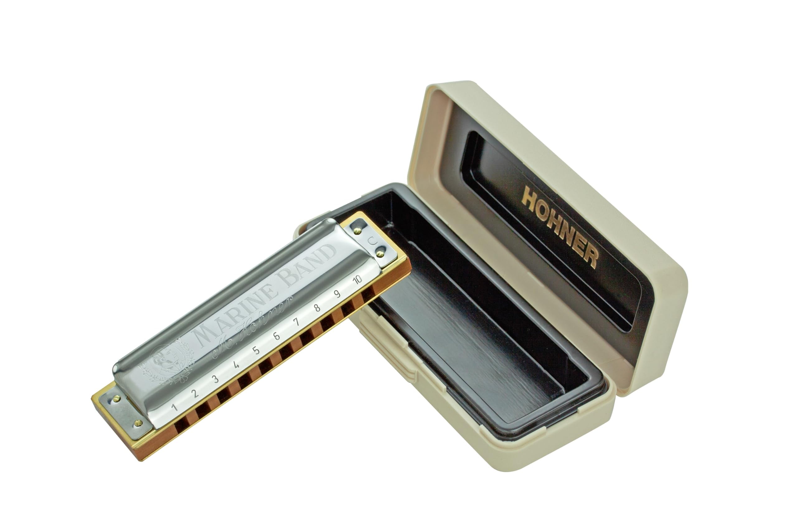 Hohner Marine Band 1896 Harmonica - Key of C w/ Carrying Case
