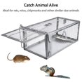 thumbnail image 2 of 2x trampa para ratas y ratones, jaula para animales vivos, Control de plagas, roedores, ratones, captura de cebo, 2 of 5