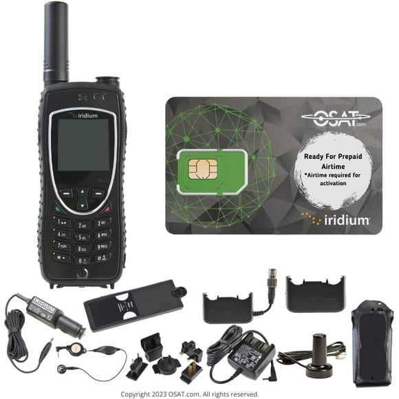Iridium 9575 Teléfono Satelital | Cobertura Global | Voz, mensajes, datos | Diseño compacto | Dispositivo robusto y duradero | Comunicación confiable