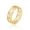 Gold, variant on Simple Fashion Titanium Steel Hollow Love Heart-shaped Ring