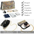 thumbnail image 5 of Rhinestone Clutch Purse Sparkling Silver Crystal Diamond Evening Bag, 5 of 8