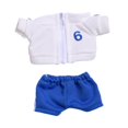 thumbnail image 4 of Muñeca de peluche pantalones Ropa para muñecas Imaginación Educativa Coordinación Bricolaje Flexibilidad Accesorios fotográficos Disfrazar a la Pantalón azul, 4 of 10