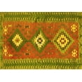 thumbnail image 1 of Ahgly Company Indoor Rectangle Oriental Yellow Traditional Area Rugs, 8' x 12', 1 of 4