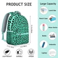 thumbnail image 6 of Geometric Shapes Texture Print Backpack for College, Stylish Laptop Bookbag for School and Work, Durable Daypack with Organizer, Great Gift Idea for Students, 6 of 6