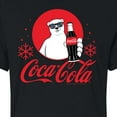 thumbnail image 3 of Coca-Cola - Polar Bear Circle - Juniors Cropped Short Sleeve Graphic T-Shirt, 3 of 5