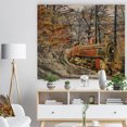 thumbnail image 3 of Design Art - Train in Forest Oil Painting, 3 of 5