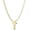 Cross, variant on Gold Plated Necklaces for Women - Dainty Layered 14K Gold Plated Stack Paperclip Rope Cuban Toggle Link Chain Choker Necklace Set Chunky Trendy Jewelry Gift