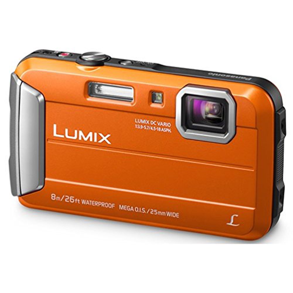Panasonic DMCTS30 LUMIX Active Lifestyle Tough Camera (Orange) Digital