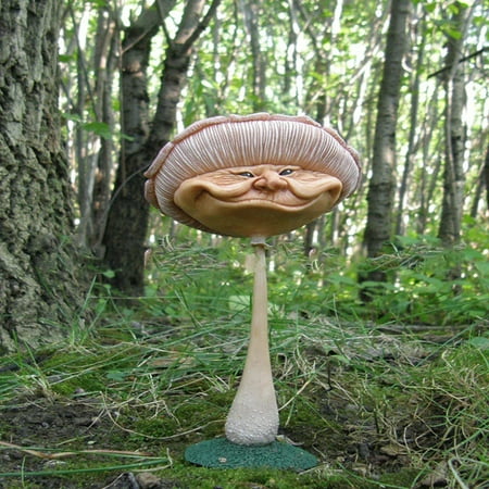 Flmtop Funny Face Garden Statue Fracture-resistant Resin Patio Lawn Mushroom Sculpture Garden Decor | Walmart Canada Flmtop Funny Face Garden Statue Fracture-resistant Resin Patio Lawn Mushroom Sculpture Garden Decor | Walmart Canada