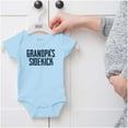 thumbnail image 5 of Grandpa Sidekick Cute Funny Grandkids Romper Boys or Girls Infant Baby Brisco Brands 6M, 5 of 6