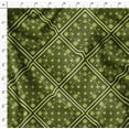 thumbnail image 4 of Soimoi Green Fabric - By the Yard - 56 Inch Wide - Geometric Floral Textile - Contemporary and Stylish Designs for Fashion and Crafts Printed Fabric, 4 of 6