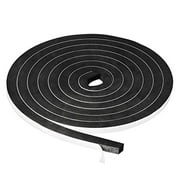 Window Foam Seal Tape 1 2Inch Wide X 1 2Inch Thick High Density Self Adhesive Weather Stripping Insulation Door Foam Tape 10 Feet Long