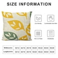 thumbnail image 5 of Qinduosi Morden Sofa Throw Pillow CoversDecorative Pillows Covers for , Yellow Sofa Pillows Case for Living Room, Modern Sofa Cushion White, 5 of 5