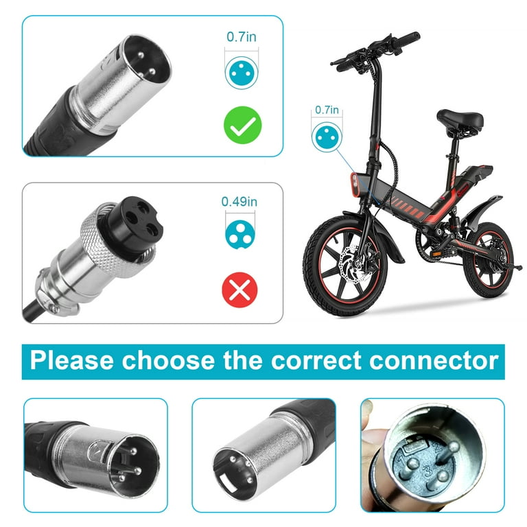 Huajiang Tech 36V Electric Scooter Battery Charger Fr Razor MX500 MX650 SX500 Dirt Rocket Bike