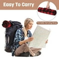 thumbnail image 3 of Sherpa Waterproof Throw Blanket Outdoor Reversible Emergency Soft Warm Picnic 59” x 80”, 3 of 7