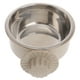 thumbnail image 5 of Comedero para mascotas de acero inoxidable, cuenco de alimentación para colgar, suministros para mascotas para perros y gatos (gris, tamaño S), 5 of 6