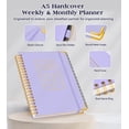 thumbnail image 4 of Planificador NOTBOKPA 2026-2027 Semanal Mensual A5 Morado, 4 of 7