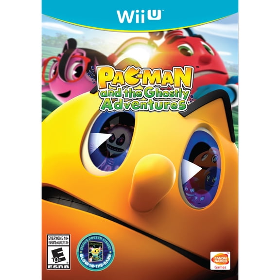 Pac-Man & The Ghostly Adventures, Bandai Namco, Nintendo Wii U, 722674810043