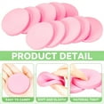 thumbnail image 2 of NOGIS 60 Pcs Women's Round Soft Makeup Beauty Eye Face Foundation Blender Facial Smooth Powder Puff Cosmetics Blush Applicators Sponges Use for Dry and Wet (Pink), 2 of 7