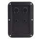 thumbnail image 3 of Placa De Enchufe De 4 Núcleos, Caja De Conexiones De Altavoz, Enchufe Doble De 6,35 Para Estudio De Grabación Ccdes Speaker Junction Box, 3 of 8