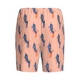 thumbnail image 7 of Daiia Winter Skiing Adventure Mens Woven Stretch Pajama Short,Short Pajama Pants-4X-Large, 7 of 7