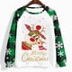 thumbnail image 4 of Pntutb - Sudadera con estampado navideño de manga larga para mujer, informal, a la moda, blusa Pntutb Pntutb-8945, 4 of 5