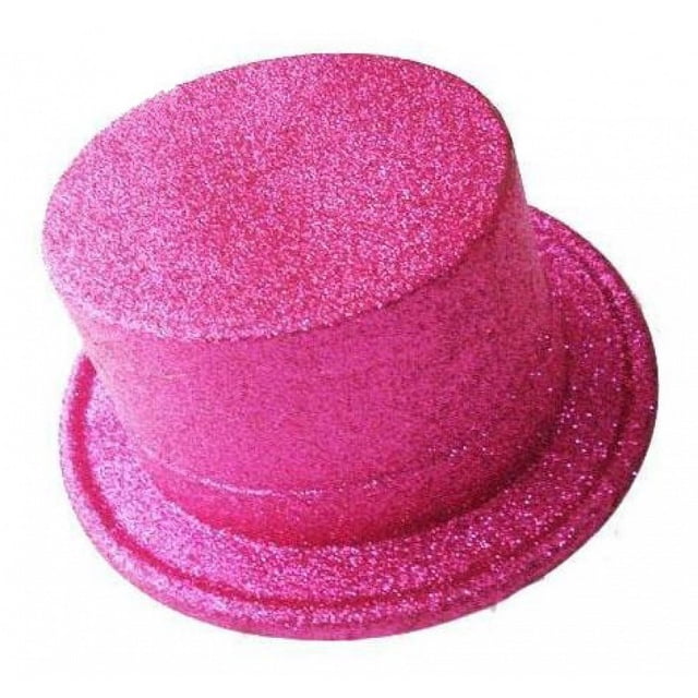 Sombrero de copa dorado y rosa para fiesta de Halloween, sombrero de jazz, sombrero de copa para niños, sombrero de mago, sombrero negro para espectáculos de baile y maquillaje.