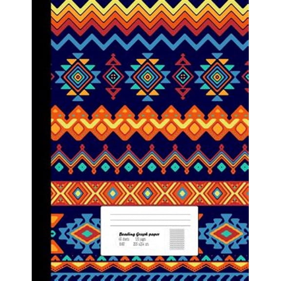 Pre-Owned Beading Graph Paper: Graph Paper for Bead Pattern Designs Your Favorite/ Beading on a Loom / (Paperback) by Oryzastore Publishing
