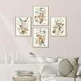 thumbnail image 2 of PixonSign Framed Wall Art Modern Dried Flower Exhibition Posters, Set of 4 Colorful Wildflowers Botanical Illustrations Wall Decor, Farmhouse Adhesive Canvas Prints for Home Decor -, 2 of 5