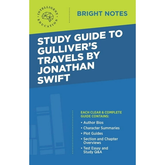 Bright Notes Study Guide to Gulliver's Travels by Jonathan Swift, (Paperback)