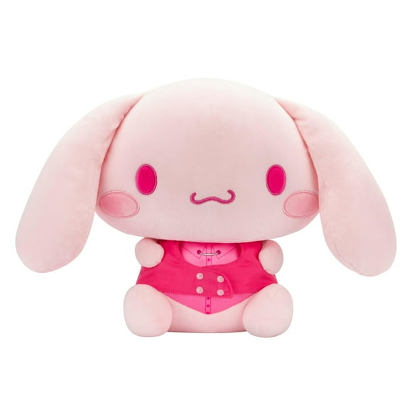 Peluche Hello Kitty Cinnamoroll rosa monocromo 30 cm