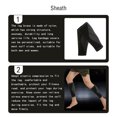 thumbnail image 3 of Naiovety 2 uds pierna soporte de nailon portátil transpirable deportes correr vendaje manga montañismo guardia accesorios S Ropa Deportiva, Zapatos M Naiovety OD023463-02, 3 of 6