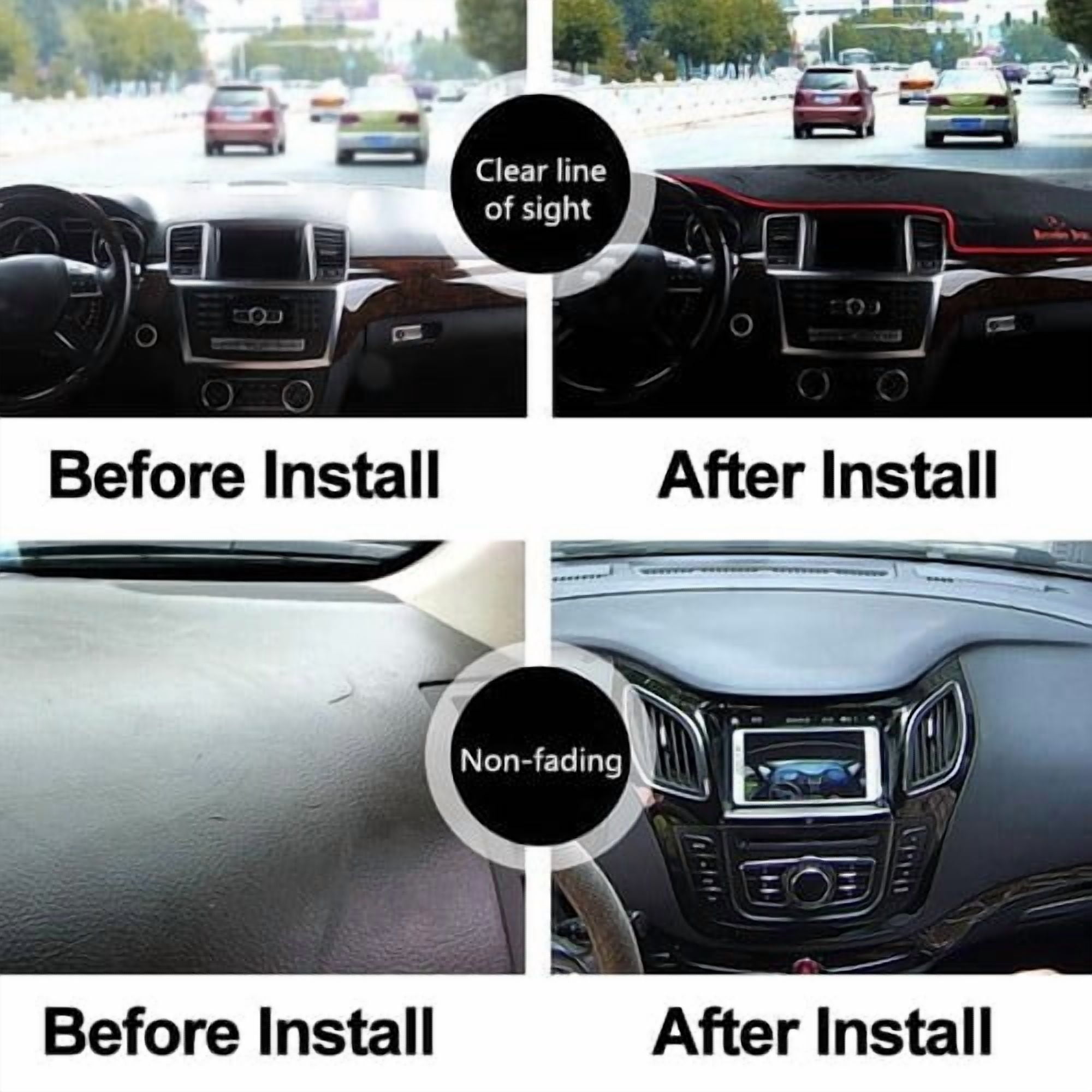 For TOYOTA RAV4 2006 - 2012 Dash Mat Silicone Dashboard Cover Right Hand Drive