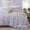 Purple, variant on U by Bedsure 3 Pieces Sage Green Queen Size Comforter Sets, Cute Flowers Botanical Lightweight Soft Bedding Set With 2 Pillow Shams