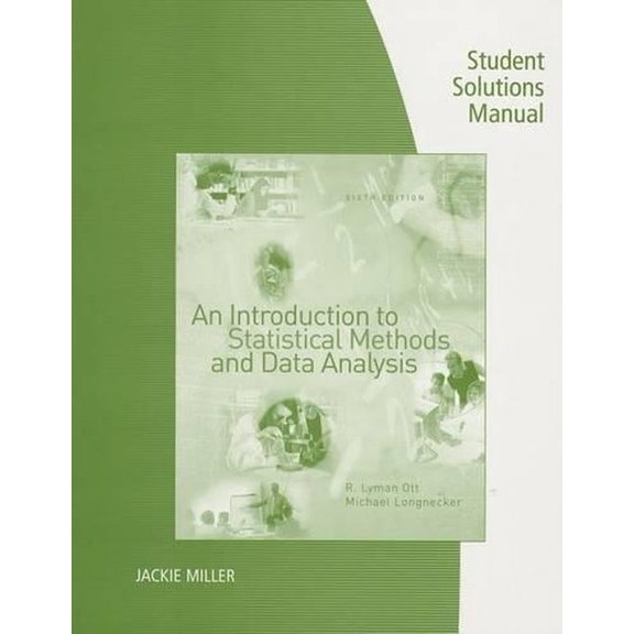 Pre-Owned An Introduction to Statistical Methods and Data Analysis Student Solutions Manual (Edition 6) (Paperback)