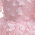 thumbnail image 6 of Baby Girls Bowknot Butterfly Dress Halloween Princess Flower Wedding Birthday Gown, 6 of 7